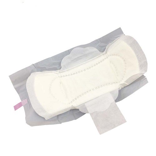 Soft Non Woven Topsheet Cotton Sanitary Napkin 320mm USA Fluff Pulp