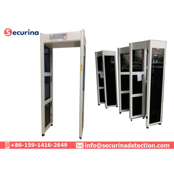 Walk Through Body Fever Scanner Non-Touch Human Thermometer Door For Covid-19 Prevention