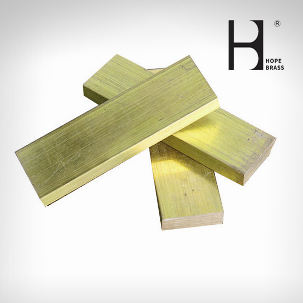 Aging Resistant 16ft Long Brass Square Bars With Mill Finish Surface