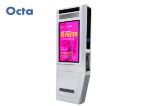 42 Inch Outdoor Interactive Touch Kiosk IP65 Water Proof 1500 Nit AR Glass