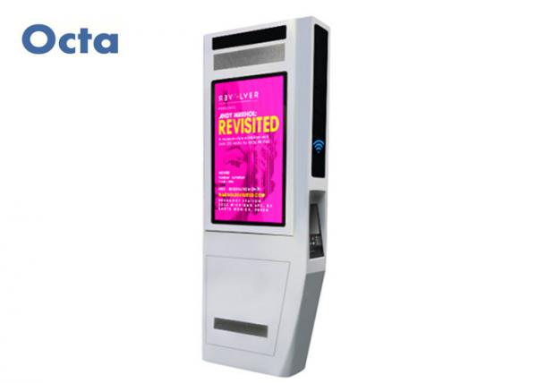 Cheap 42 Inch Outdoor Interactive Touch Kiosk IP65 Water Proof 1500 Nit AR Glass for sale