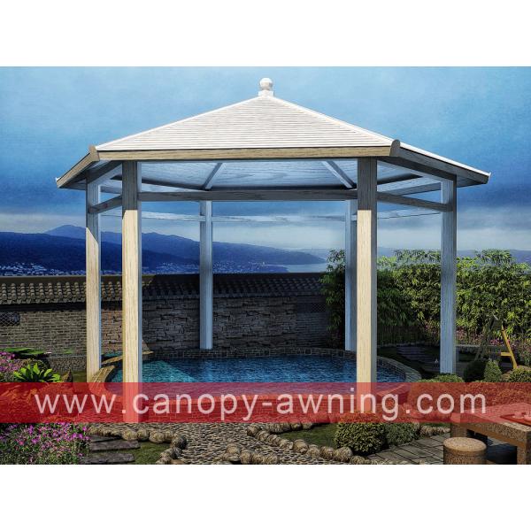 beautiful outdoor garden park backyard aluminum pavilion gazebo canopy awning shed shelter for sales