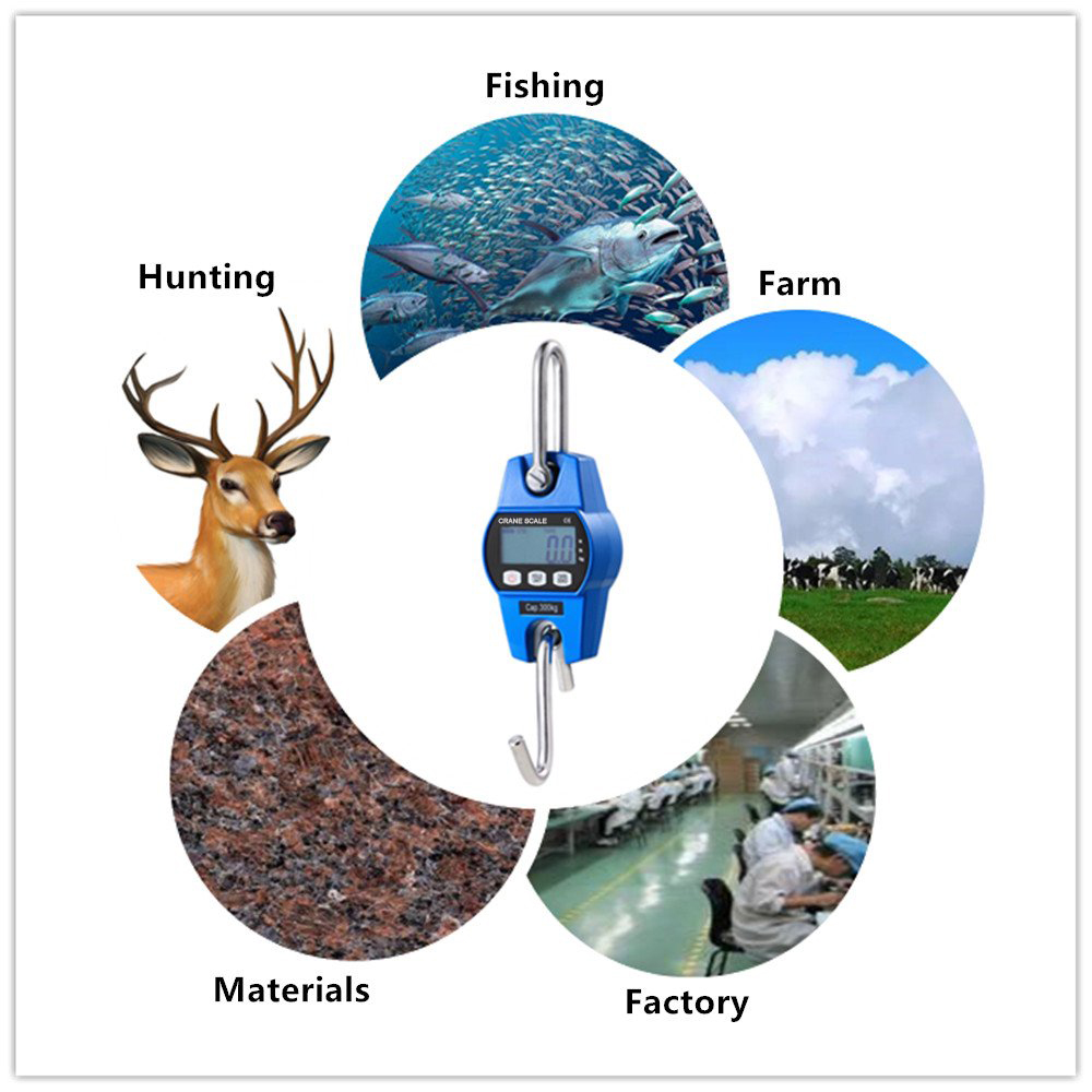 Portable Household Smart Weight Scale 50kg Hunting Farm Scale