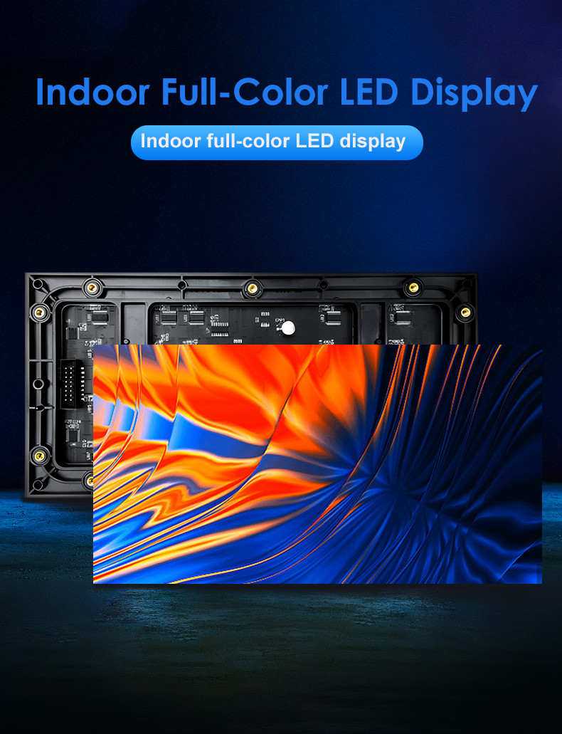 High Resolution Indoor LED Module 3000K - 1500K LED Display Modules With Front And Rear Maintenance