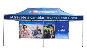 China Trade Show Advertising Folding Tent Water Resistance Printed Marquee 3x6 on sale
