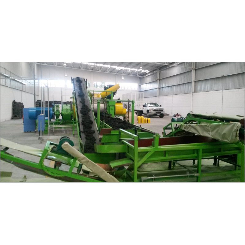 XKP-400 Rubber Cracker Mill with 55KW Motor Power and 800mm Roll Length for Automatic Tire Recycling Production Line