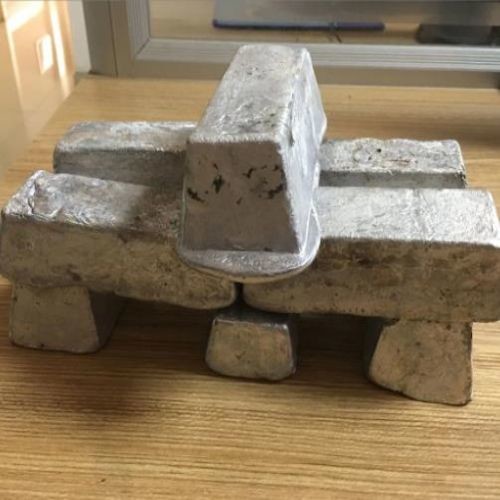 High Quality Bright Silver Magnesium Ingot 99.98% For Aircraft Parts