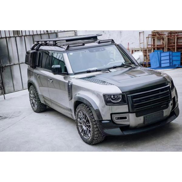 Carbon Fiber Hood for Land Rover Defender Carbon Fiber Material Defender Upgraded SVR Style Cover