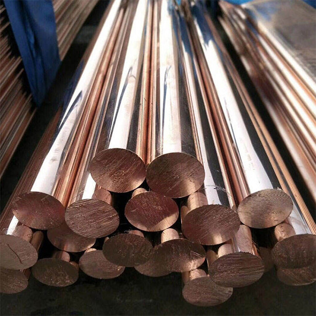 Small Diameter 8mm Copper Bar Astm Polished For Furniture Cabinets