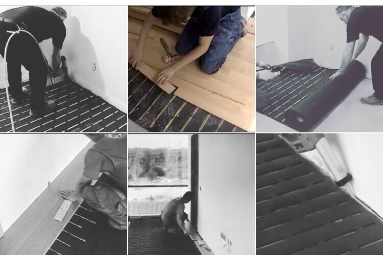 IXPE Foam Underlayment With Slot Holes For Hard Wood Flooring