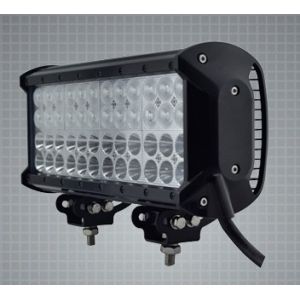Quality aluminum housing led light bar 12inch 144w quad rows wholesale