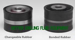 Quality Duplex Rubber Piston Assy. 5 1/2” For Duplex Mud Pump Fluid End Expendables Black NBR Rubber Replacement or Bonded wholesale