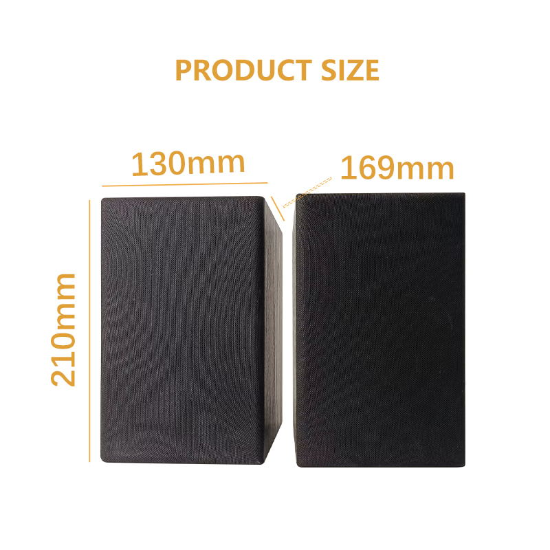 30W Bluetooth Bookshelf Speakers with Remote Control