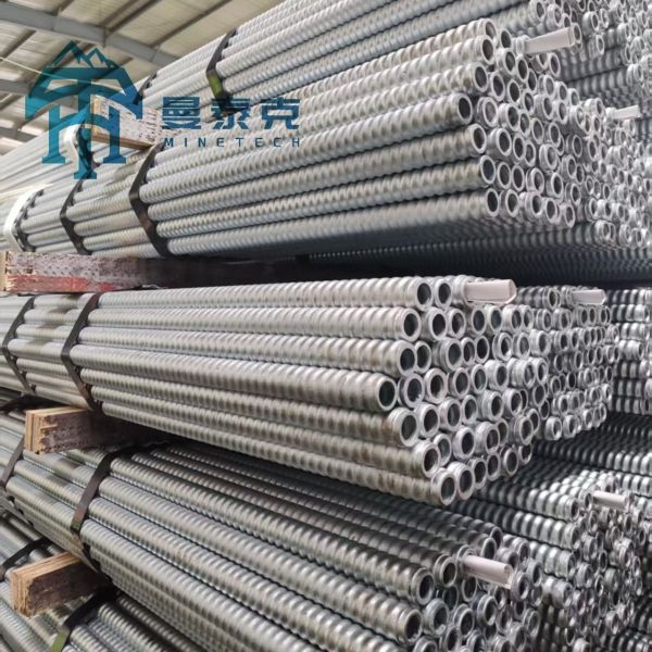 R38 Thread Size 1000mm to 8000mm Self Drilling Anchor Bolt for Tunnel Pipe Roofing and Foundation Support
