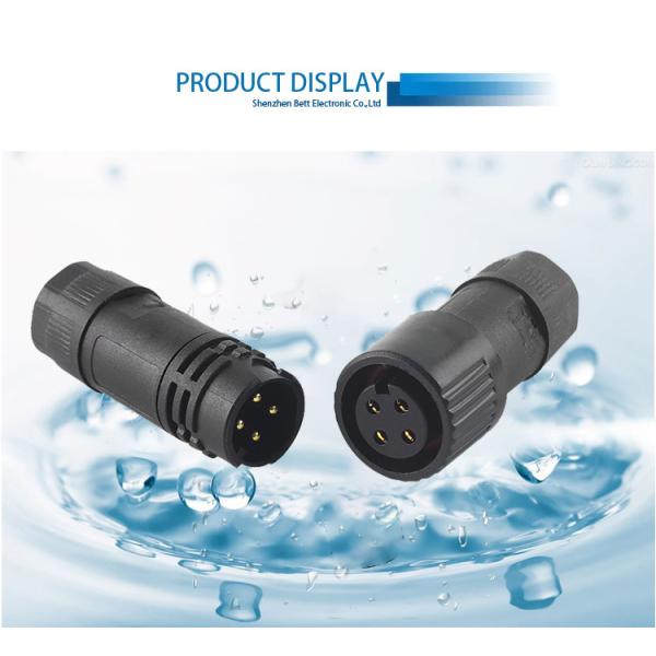 A18 Solar Panel Self Locking Male Female 3pin IP67 IP68 Molding Waterproof Extension Cable Connector For Power 20A