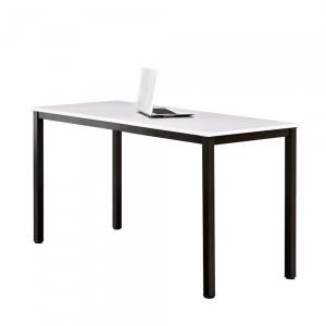 Quality Metal Steel Home Office Single Wooden Computer Table White W1800 D800 H750MM wholesale