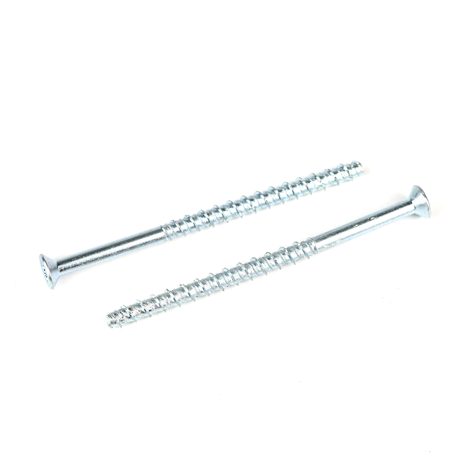 Installation Zinc Plated Torx Flat Head Self Tapping Heavy Duty Concrete Screws Anchors