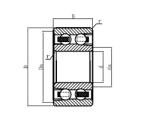 Double Row Deep Groove Ball Bearings 4302
