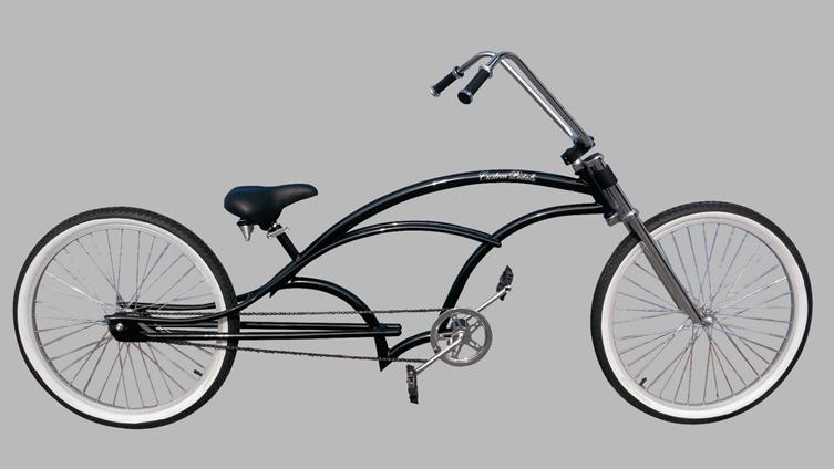 Order 26'' Long Beach Cruiser Bike Bicycle Chopper Cruiser Cycling Man's Beach Cruiser