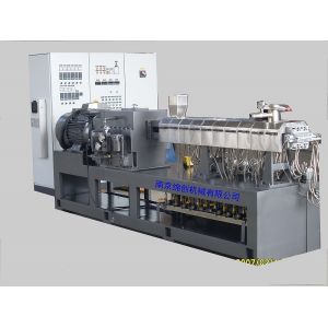 China Carbon Black Twin Screw Filler Masterbatch Extruder Machine 15kW–315kW on sale