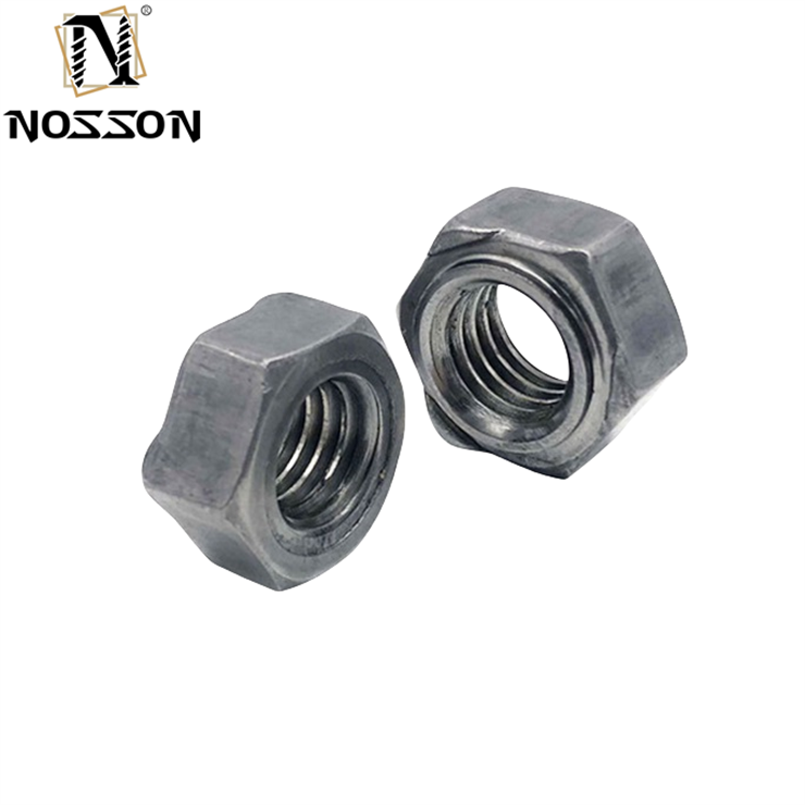 Metric Measurement System Carbon Steel Projection Weld Spot Nut Hexagon Weld Nuts with Galvanized Finish and Stainless Steel