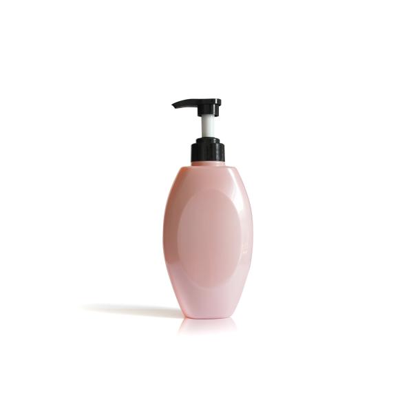 Washable Cosmetic Pump Bottle / Light Yellow Baby Shampoo Bottle 780ml