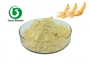 China High Standard Pure  Ginseng Extract Powder , 5%-80% Stem & Leaf Ginseng Root Extract on sale