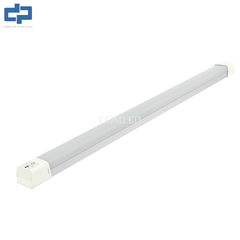 Waterproof Rating IP65 Batten Lighting Fixtures With Emergency Function