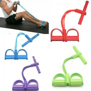 China Fitness Gum 4 Tube Resistance Bands Yoga Equipment Pilates Resistance Bands on sale