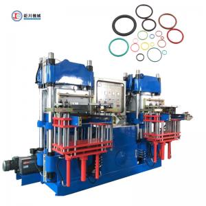 China 250 Ton Vacuum Rubber Compression Molding Machine For Making Rubber Seal Ring Production Line on sale