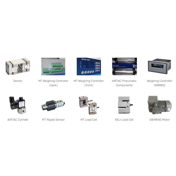 Compost packing machine organic fertilizer weighing filling and bagging machine