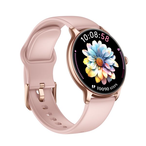 KW326 Ultra-Thin Ladies Smartwatch with AMOLED Display Bluetooth Calling