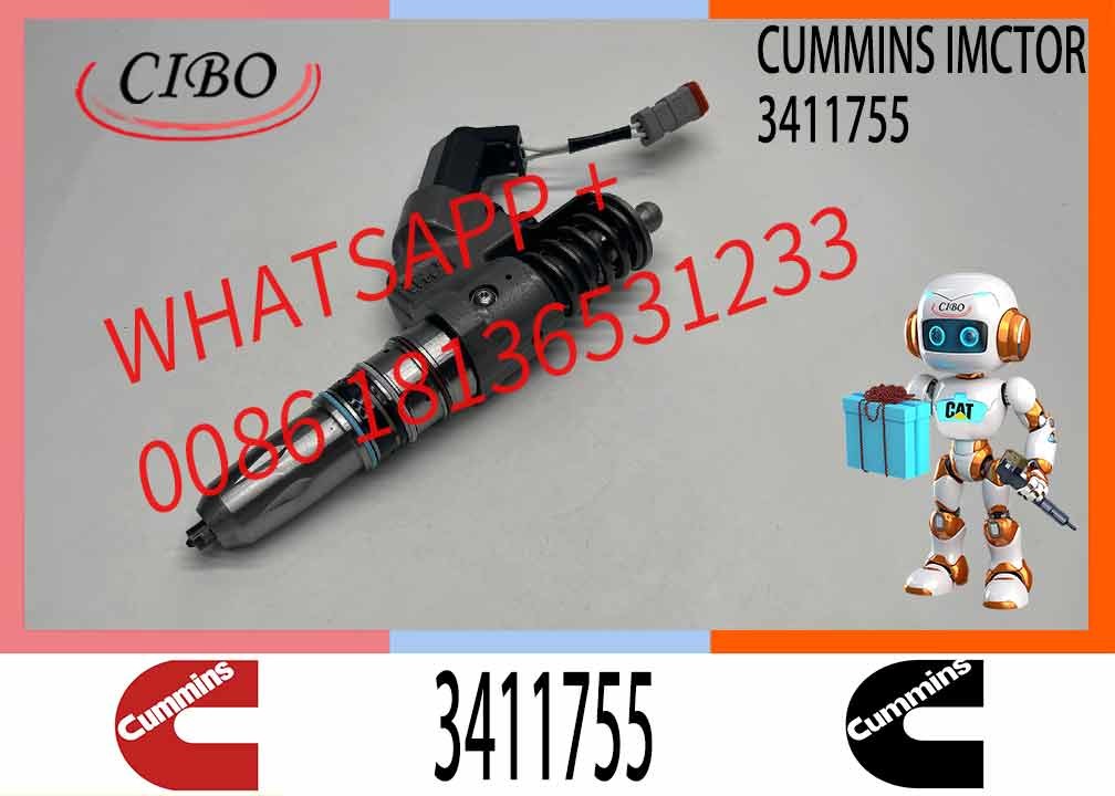 Construction Machinery PartsFuel Injector Diesel Fuel Injector 3411754 3411755 492825 4928517 For CUMMINS Diesel Engine