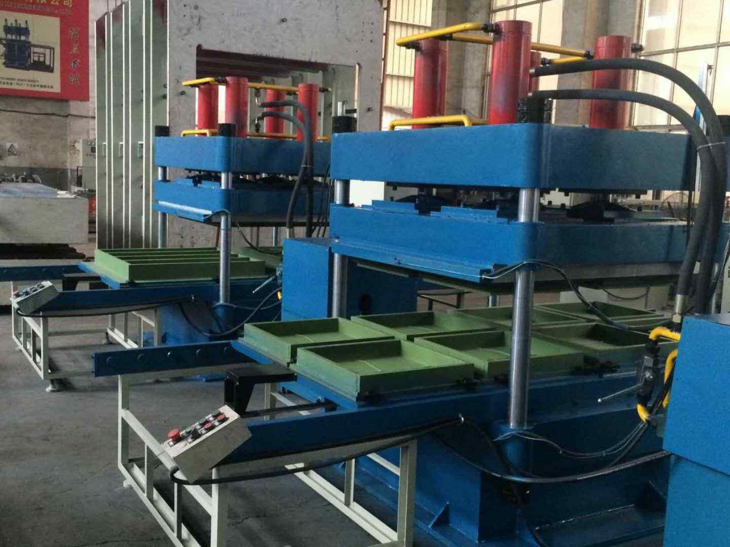 Frame And Column Plate Vulcanizing Press Rubber Vacuum Hydraulic Press