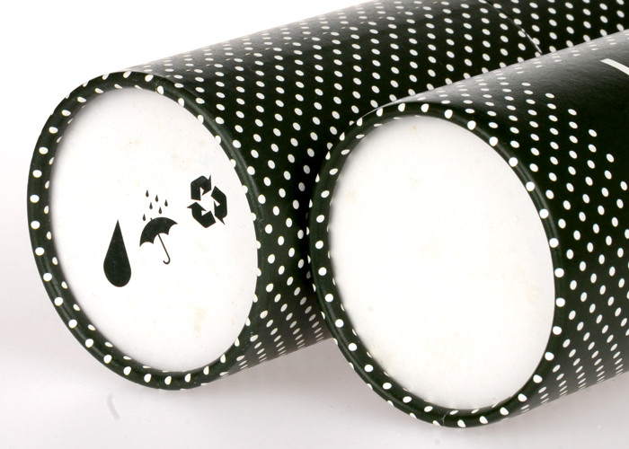Recyclable Tea Paper Tube Packaging , CMYK Pantone FDA Cardboard Cylinder Tubes Coustomized