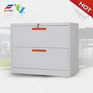 Quality 2 DRAWER LATERAL filing cabinet for office,H730XW900XD452mm,white color,in stock wholesale