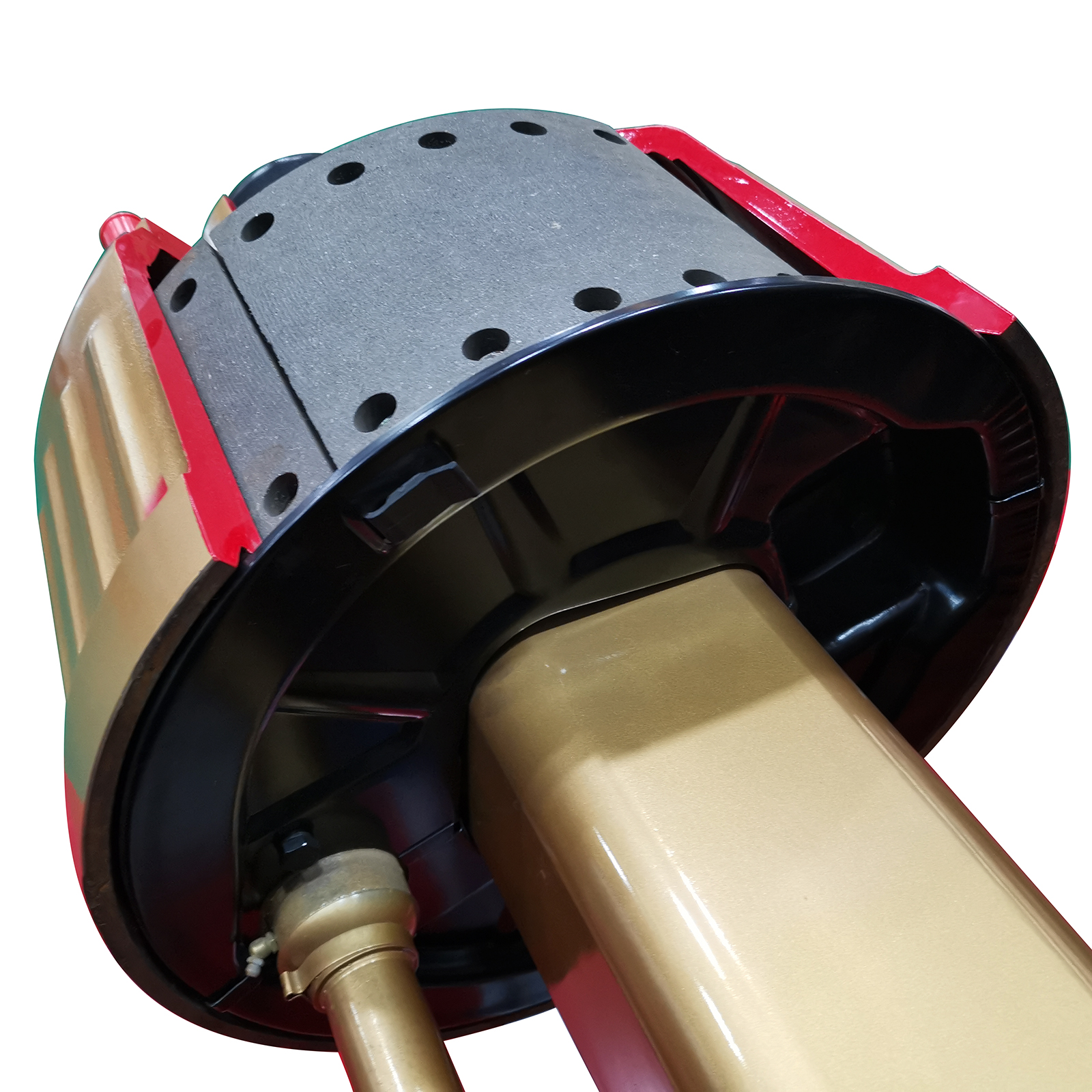 BPW Truck 16T Square Beam Trailer Spare Part Air suspension Front Rear Axle for Semi-Trailer