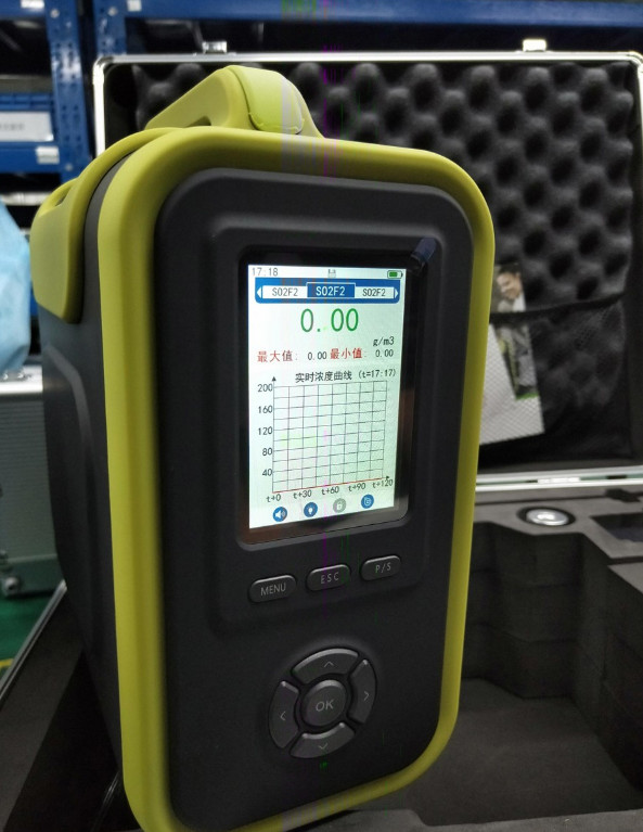 Portable H2 0-40000ppm O2 0-5%Vol Gas Analyzer Used in New Energy Industry
