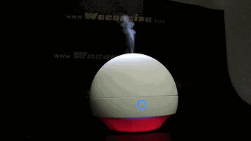 white color change touch control ultrasonic essential oil aromatherapy aroma diffuser