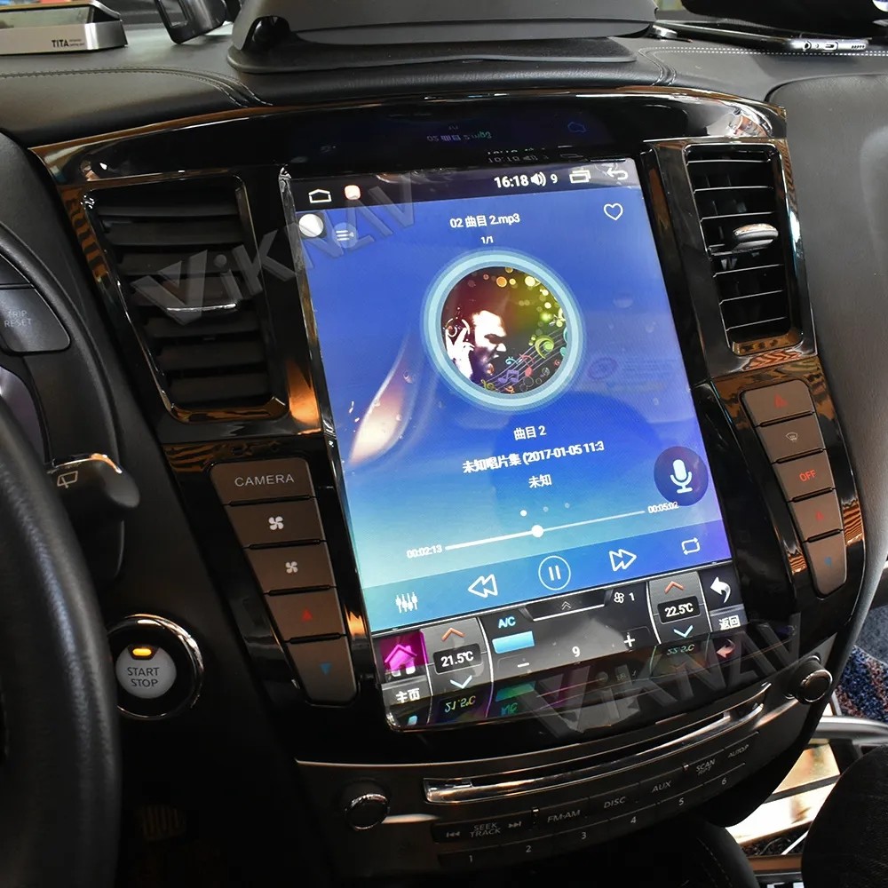 12.1 Inch Touch Screen Car radio For Infiniti JX35 QX60 GPS Navigation Multimedia Player Android Wireless Carplay BT