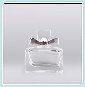 Quality Small Transparent Glass Cosmetic Perfume Bottles , Portable Perfume Container 5ml wholesale
