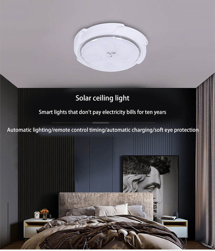 300W Intelligent Light Control Solar Lamps Neutral White 4100K IP67 For Energy Saving