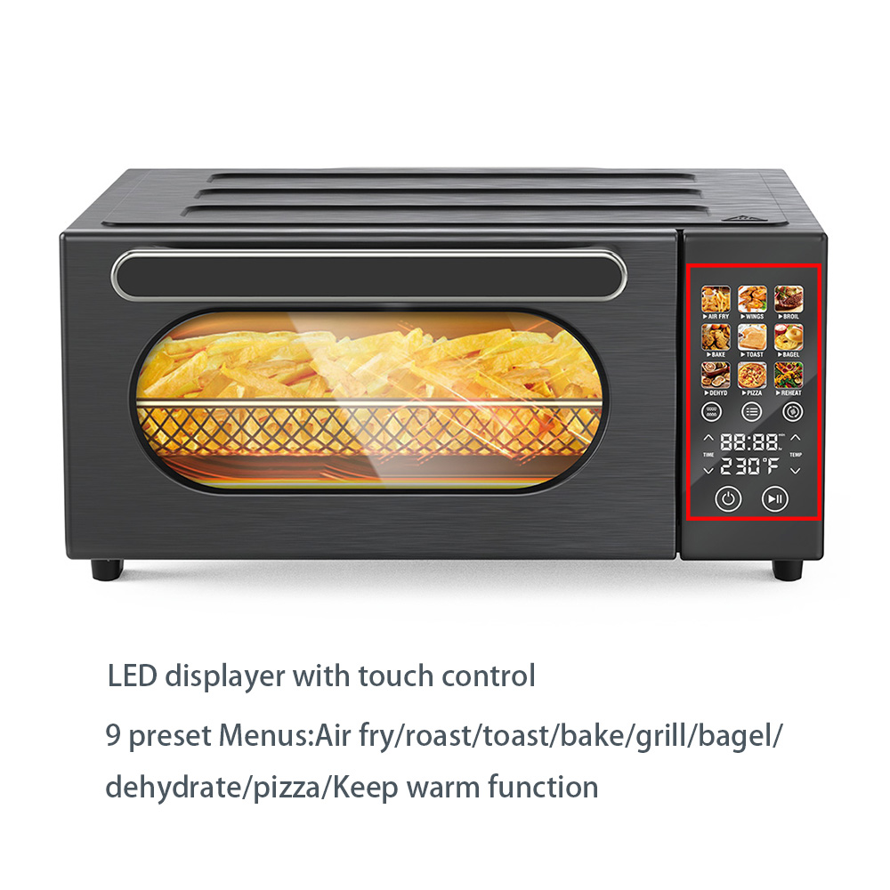 Hot sale New design 12L 1800W air Digital fryer basket tray for oven air fryer oven