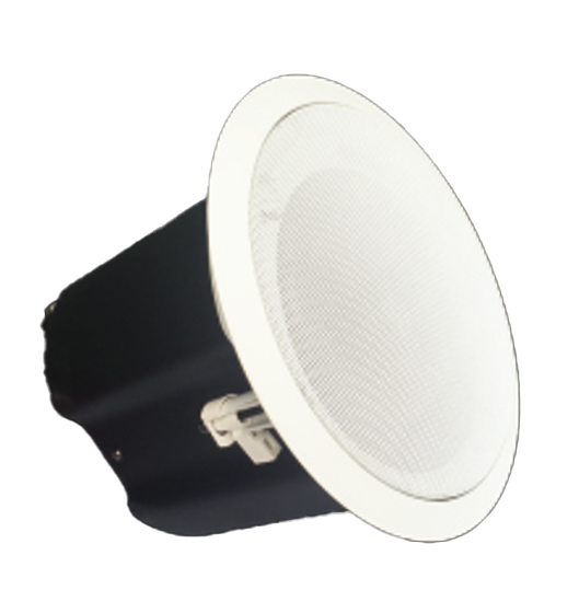40W Commercial Ceiling Speaker 6 Inch Coaxial Speaker Unit Iron PA Speaker