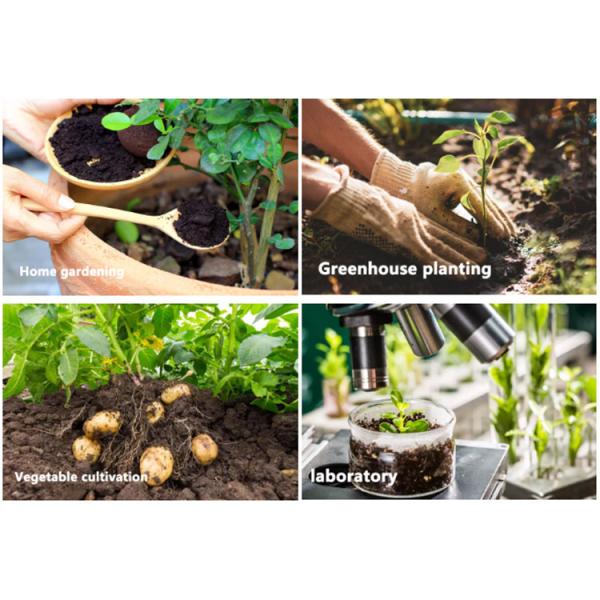 Plastics and Stainless Metal 4-in-1 Soil Fertility Tester for Garden Farm Greenhouse