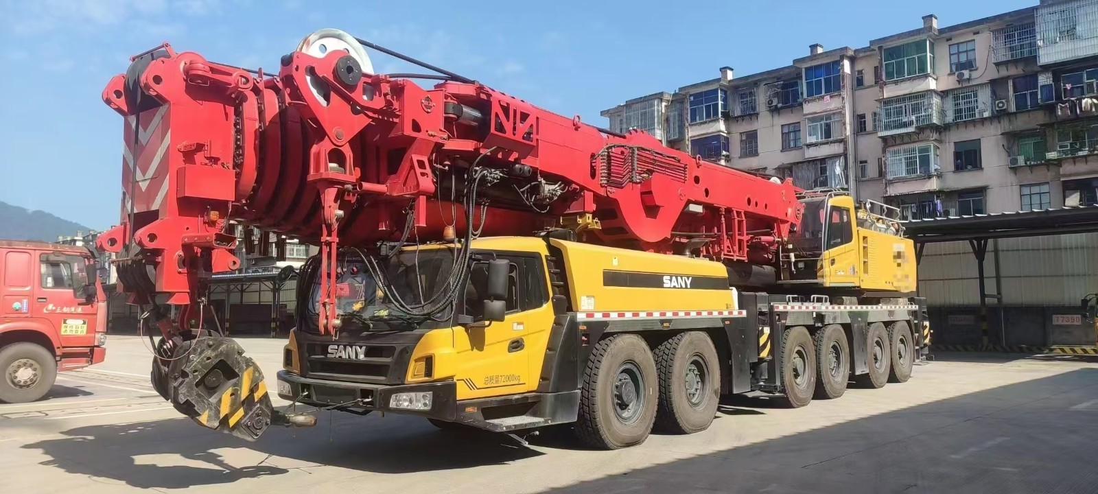 2022 Model Used Sany All Terrain Crane 400 Ton Mobile Crane SAC4000T8