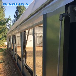Quality Fully Automated Blackout Greenhouse / Polyethylene Film Greenhouse Sides Ventilation wholesale