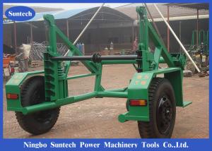 China Customized Cable Drum Trailer 3T 12T High Load Bearing Capacity on sale