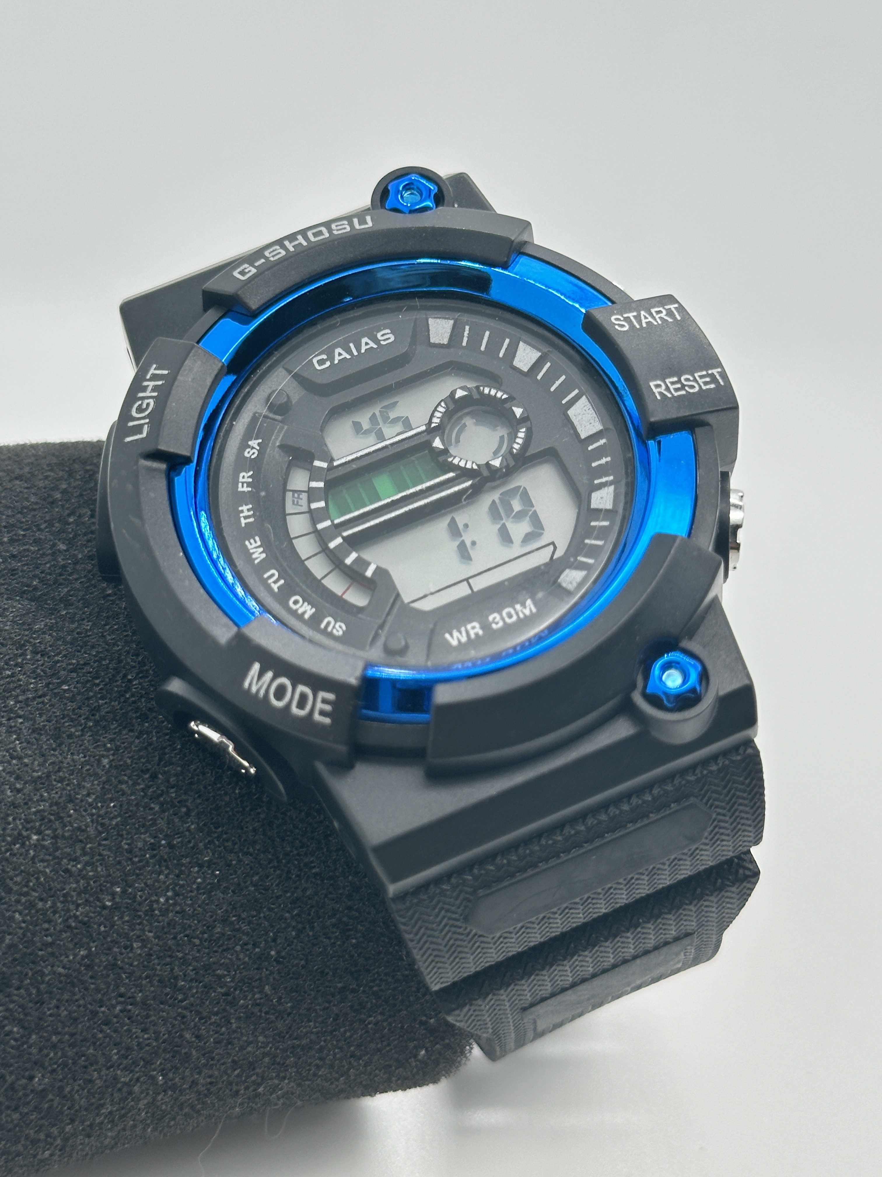 Luxury Digital Sport Watch 100M Water Resistant Silicone Strap Watches