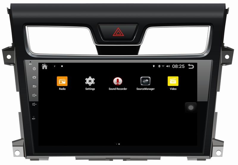 Ouchuangbo car radio android 4.4 for Nissan Teana 2013-2015 with auto gps navi 3g wifi USB CSN BUS